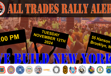 All Trades Rally in Brooklyn