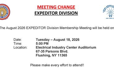 Expeditor Division