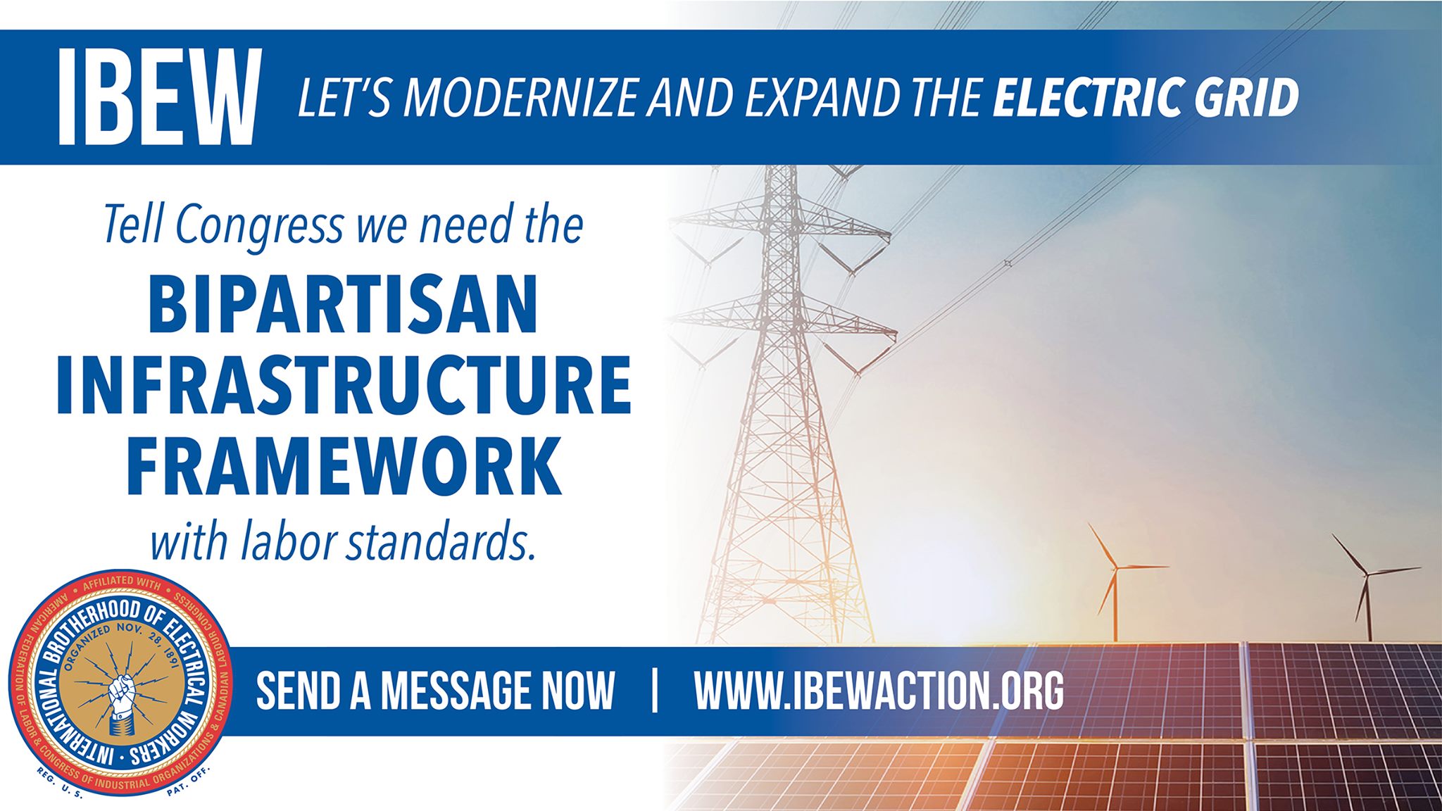 Build Back Better with IBEW Local Union No. 3 IBEW