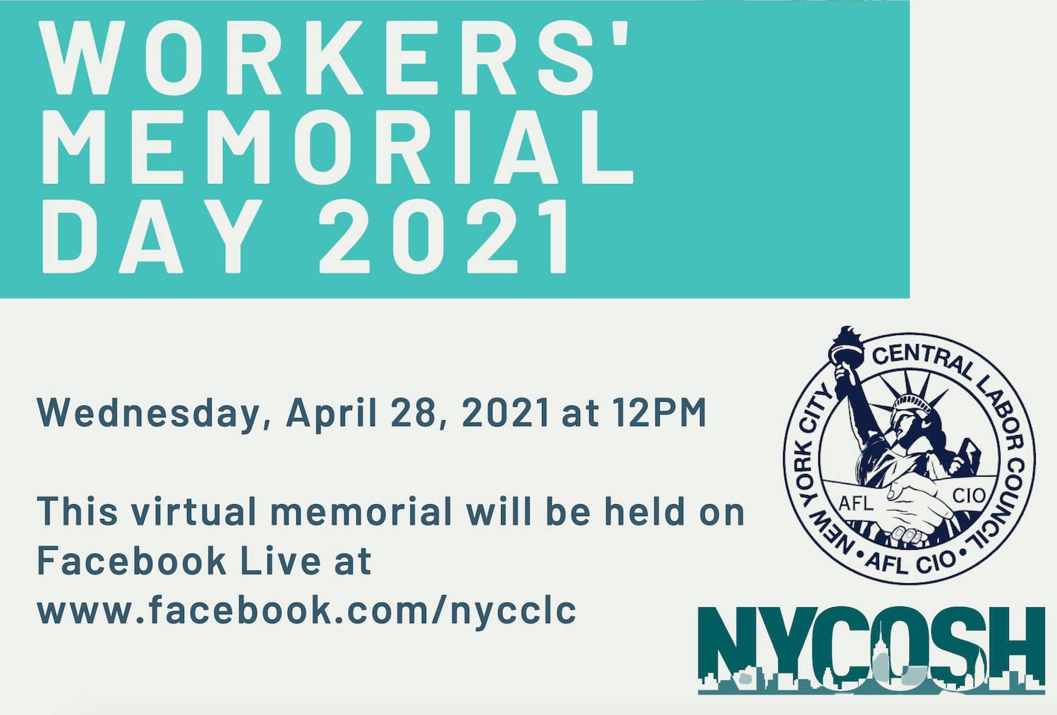 Workers Memorial Day 2021 Local Union No. 3 IBEW