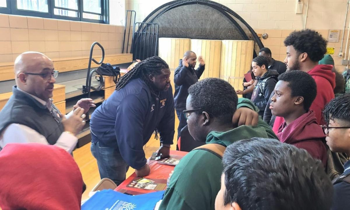 College and Career Day at the Bronx Design and Construction Academy ...