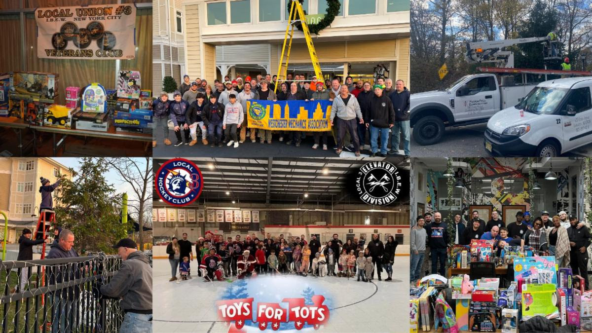 Local 3 Members Spread Cheer This Holiday Season | Local Union No. 3 IBEW
